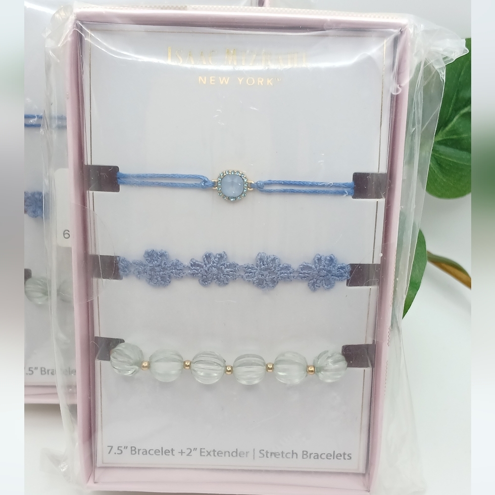 Bridesmaids Gifts Lace Embroidered Bracelet Triple Gift Box Set NEW